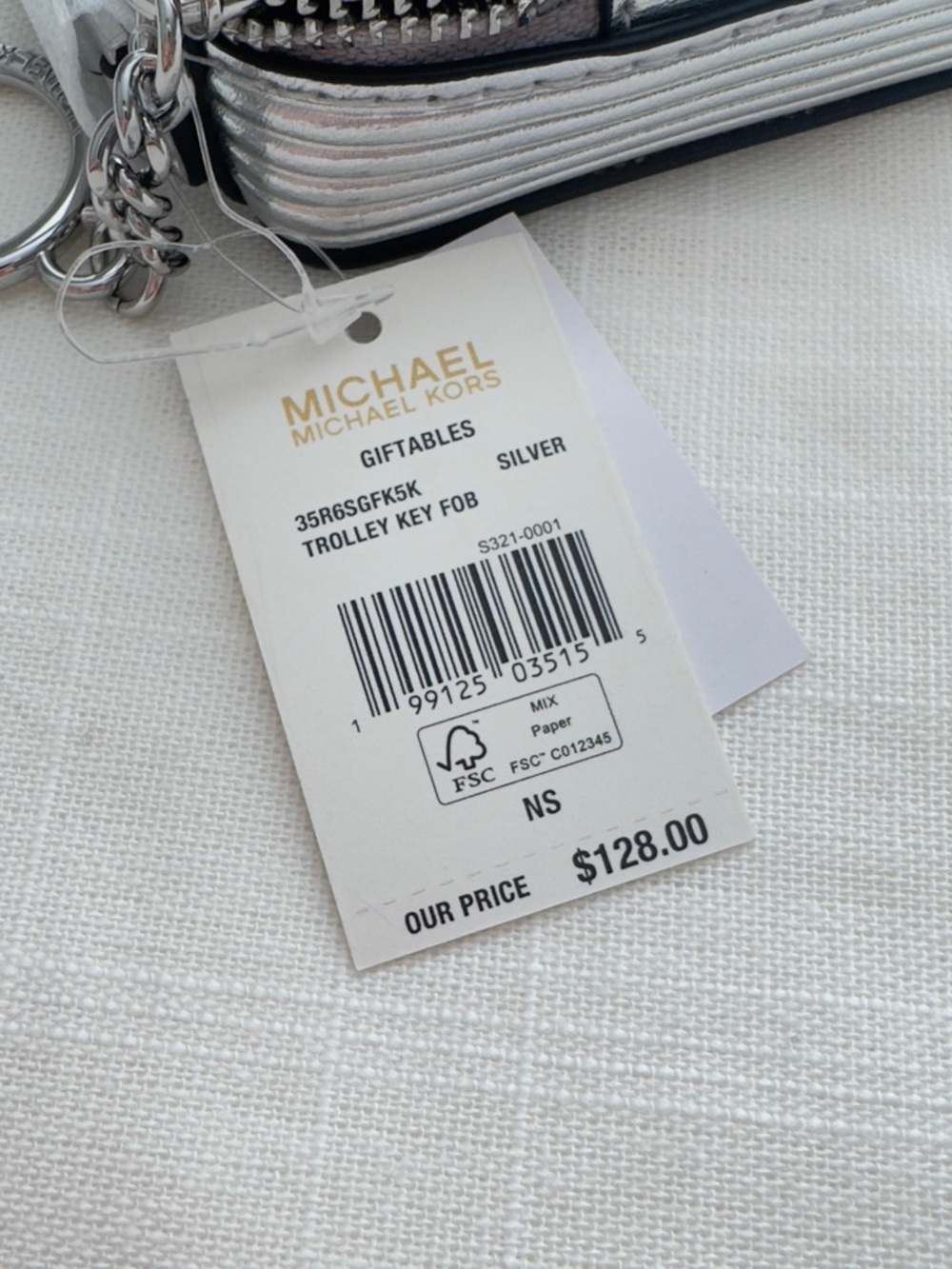 MICHAEL KORS Suitcase Bag Charm🧳-NWT - Picture 9 of 14